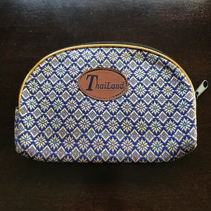 NWOT Thailand Souvenir Cosmetic Bag